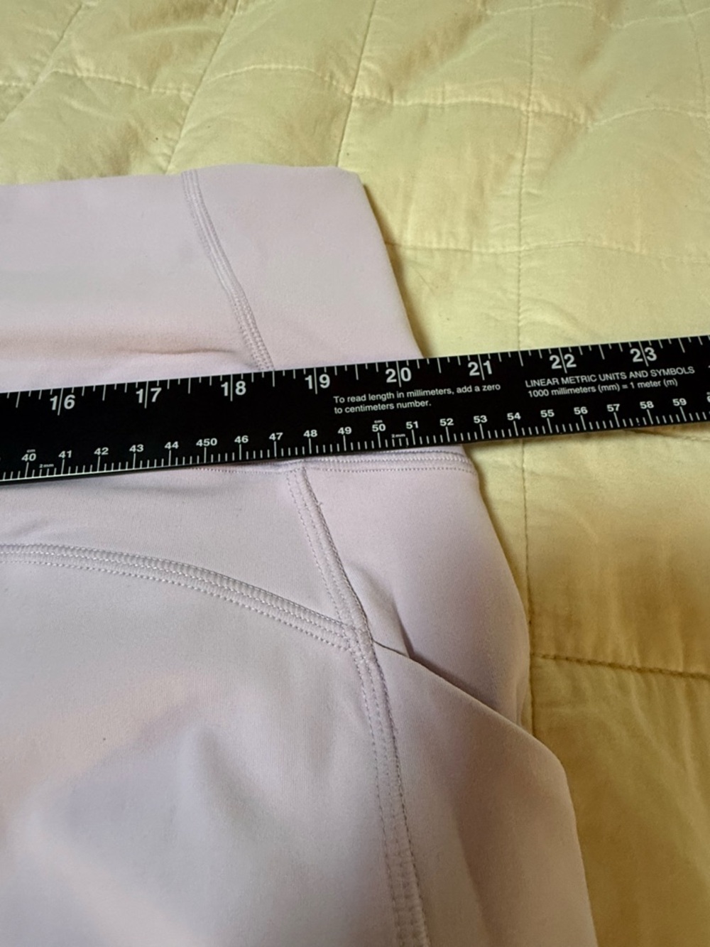 NWT Fabletics Oasis High-Waisted Twist Leggings - Lavender - 4X - Picture 10 of 11